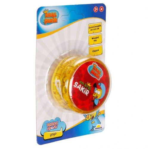 Eğitici Oyuncak 5354 SUN-RST-RSP-YOYO KRAL ŞAKİR 6CM SARI IŞIKLI KRTL KRAL