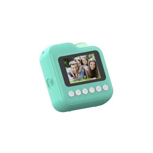 Dijital Video Kayıt Fotoğraf Çocuk Kamerası Anlık Termal Resim Kağıt Baskılı Mavi