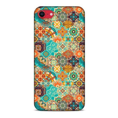Ethnic Culture (62) Apple iPhone SE 2020 Kılıf Silikon Kapak Desenli