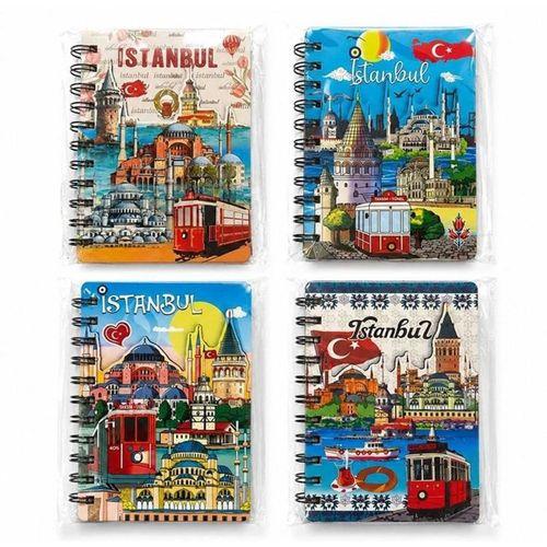İstanbul Temalı Kabartmalı Defter Alk5823