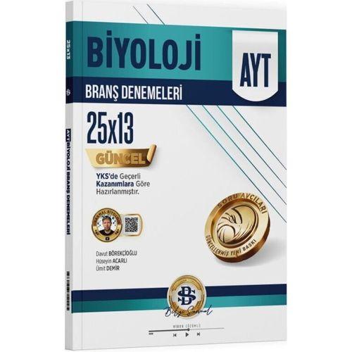 AYT Biyoloji 25 x 13 Denemeleri Bilgi Sarmal