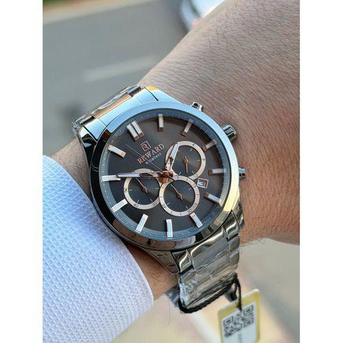 Reward İç Kadran Fonksiyonları Aktif Çelik Kordon 5 Atm 2 Yıl Garantili Erkek Kol Saati FT.GL.M08.1