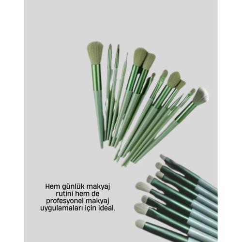 Profesyonel Makyaj Fırça Seti Yumuşak Kıllı Taşınabilir Çantalı