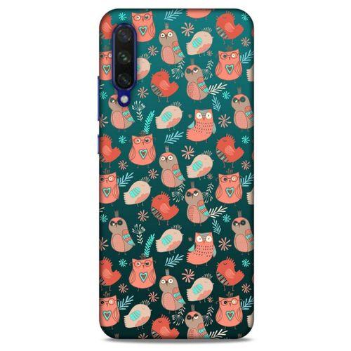 Baykuşlar (21) Desenli Silikon Kapak Telefon Kabı Xiaomi Mi A3 Kılıf