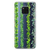 Huawei Mate 20 Pro Kılıf Asma Yaprak Arka Kapak Koruma Desenli Full Koruyucu