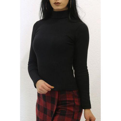 Balıkçı Yaka Body Siyah - 8338.1567.