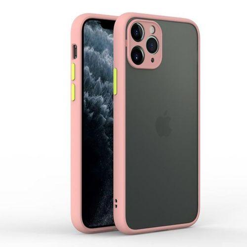 iPhone 14 Pro Uyumlu Kamera Korumalı Buzlu Şeffaf Lüx Telefon Kılıfı