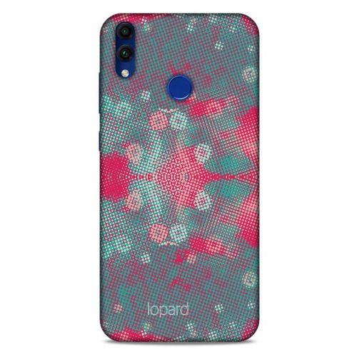 Huawei Honor 8C Kılıf Pastel Renkler (48) Bumper Kılıf Pembe Yeşil