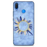 Huawei Psmart 2019 Kılıf Desenli Özel Seri Tüyler (19) Kılıfları