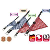 Karlıe Deri Bandanalı Boyun Tasma 57cm Kırmızı