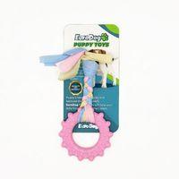 EuroDog Puppy Toys Pembe Çark Diş Kaşıma Oyuncağı