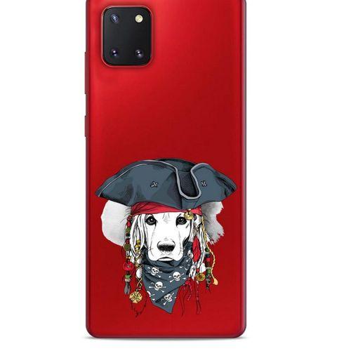 Zoologix (27) Samsung Galaxy Note 10 Lite Şeffaf Kılıf Silikon Desenli