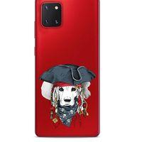 Zoologix (27) Samsung Galaxy Note 10 Lite Şeffaf Kılıf Silikon Desenli