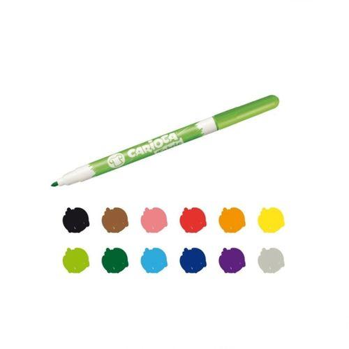 Keçeli Kumaş Boyama Kalemi Seti 10'lu