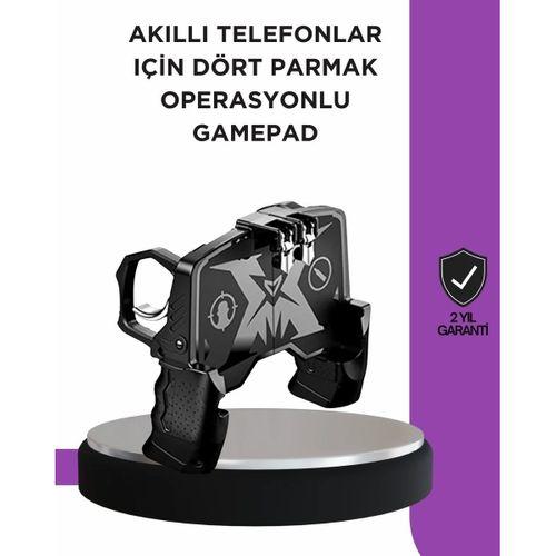 Tetikli Mobil Gamepad Ergonomik Kavramalı Oyun Atı