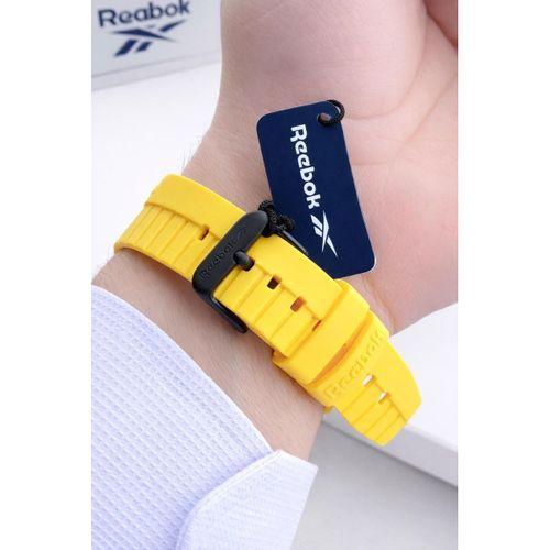 Reebok Silikon Kordon 50 Mt Suya Dayanıklı Spor Kasa 2 Yıl Garantili Erkek Kol Saati RV.BK.G3S