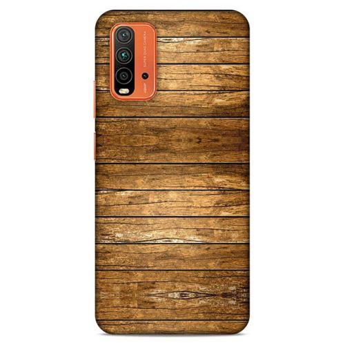 Lopard Xiaomi Redmi Note 9 4g Uyumlu Kılıf Wood'X (16) Kalın Kılıf Desenli