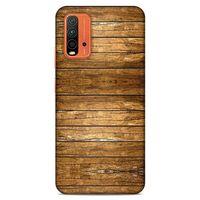 Lopard Xiaomi Redmi Note 9 4g Uyumlu Kılıf Wood'X (16) Kalın Kılıf Desenli