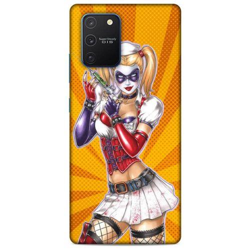 Samsung Galaxy S10 Lite Uyumlu Kılıf Harley Quinn (42) Rugged Armor Kılıf Mandalina