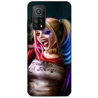 Xiaomi Mi 10T 5G Uyumlu Kılıf Harley Quinn (8) Baskılı Kılıf Siyah