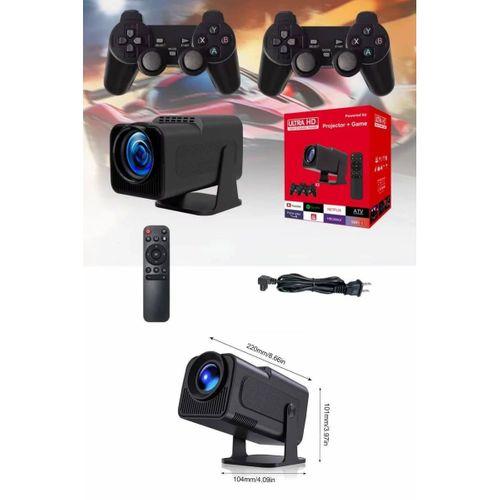 Projektör Siyah Android Taşınabilir Sinema Projeksiyon Wifi Destekli En Güncel Sürüm Akıllı