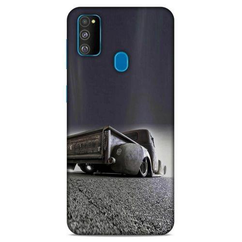 Lopard Samsung Galaxy M30s Uyumlu Kılıf PickUpX (10) Full Koruma Kılıfı Koyu Gri