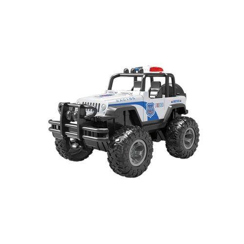 Eğitici Oyuncak XFG-989-107 -Vardem Çek Bırak Üstü Açık Bigfoot Off-Road Polis Jeep