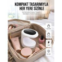 Seyehat Tipi Mini Oje Kurutucu Ultraviole Mor Işık Protez Tırnak Kurutucu