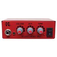 12 Volt 40 Watt Mini Metal Kasa Pazarcı Anfisi