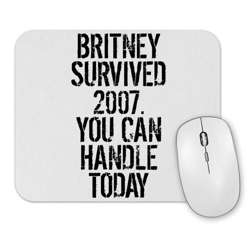 Britney   Survived  2007 Mouse Pad