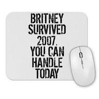 Britney   Survived  2007 Mouse Pad