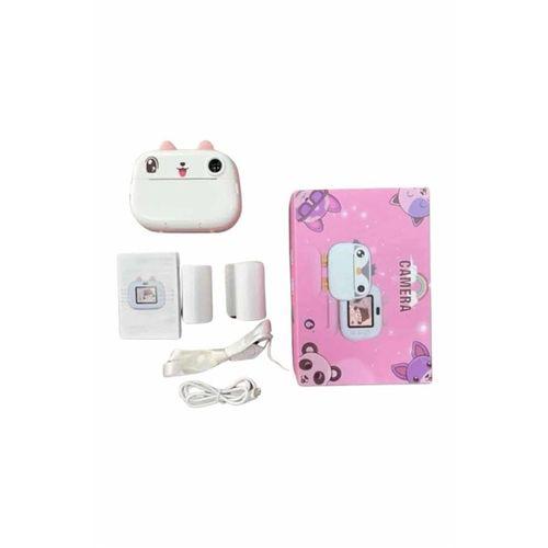 Dijital Hd Video Kamera Çocuk Fotoğraf Makinesi  Anlık Termal Rulo