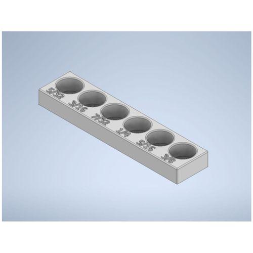 6'lı 3/8 Drive Hex Soket Düzenleyici (Bu ürün Sadece Plastik parçadır - Almadan Önce Soru Sorabilirsiniz)