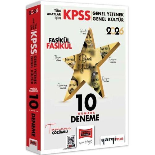 2026 KPSS Tüm Adaylar İçin GK GY Tüm Dersler Fasikül Fasikül On Numara 5 Yıldız 10 Deneme Yargı Yayınları
