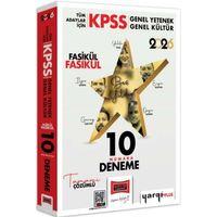 2026 KPSS Tüm Adaylar İçin GK GY Tüm Dersler Fasikül Fasikül On Numara 5 Yıldız 10 Deneme Yargı Yayınları