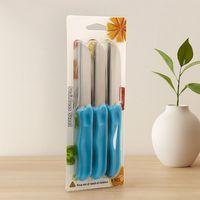 Meyve Bıçağı 6'lı Set - Renkli Plastik Saplı