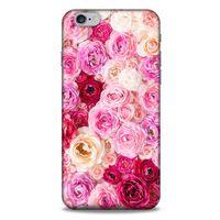 Lopard Apple Iphone 6 Plus Uyumlu Kılıf Bahar (47) Crystal Flex Kılıf Güller