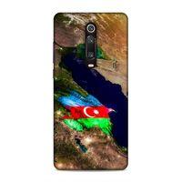 Xiaomi Mi 9T Pro Uyumlu Kılıf Azarbaijan (1) Kılıfı Azerbaycan Harita