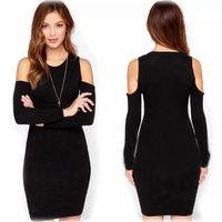 Db101184 Omuz Açık Tarz Elbise