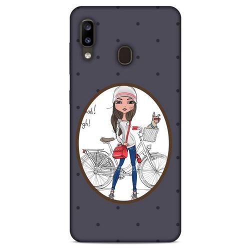 Sokak Modası 56 Samsung Galaxy A20 Kılıf Desenli Silikon