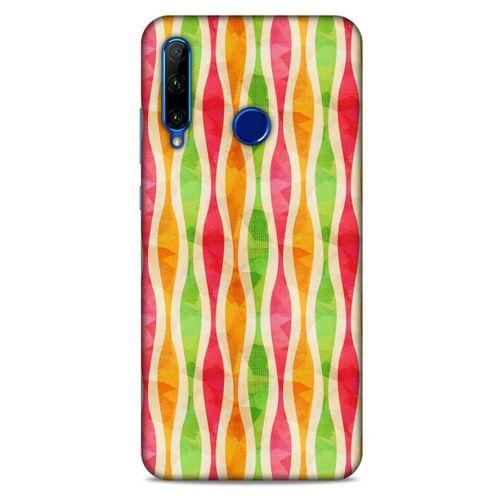 Geometrix 52 Huawei Honor 20 Lite Kılıf Silikon Kapak