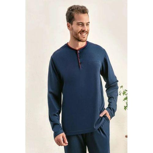 Eros Yeni Sezon Erkek 5 Li Ropteşambırlı Pijama Takımı Çeyizlik Kutulu