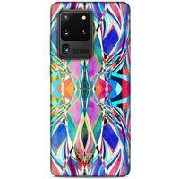 Samsung Galaxy S20 Ultra Kılıf Pastel Renkler (27) Tasarımlı Kılıf Karışık Renkli