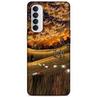 Lopard Oppo Reno 4 Pro Uyumlu Kılıf Manipülasyon ☻ (24) Darbe Emici Kılıf Desenli