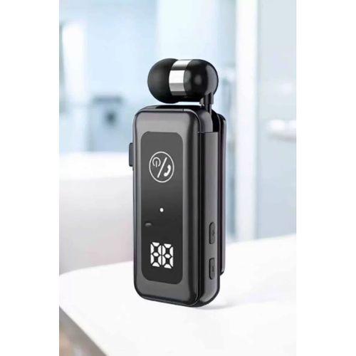 Kablolu Makaralı Bluetooth Kulaklık Uzun Pil Ömrü Dijital Göstergeli