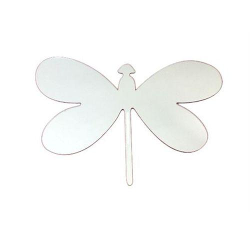 Aynalı Duvar Çıkartma Stıcker Dekoratif Duvar Kağıdı,Süs  Kelebek Şekilli 20X13X0,6Cm