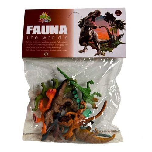 Pvc Pakette 10'lu Küçük Dinazorlar