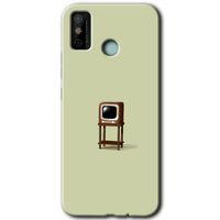 Potkal Hediye Fabrikası Tecno Spark 6 Go Kılıf HD Desen Baskılı Arka Kapak - Retro-TV