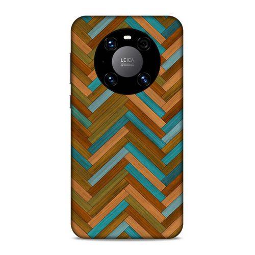 Lopard Huawei Mate 40 Pro Uyumlu Kılıf Wood'X (38) Neo Hybrid Kılıf Desenli