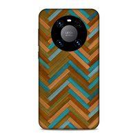 Lopard Huawei Mate 40 Pro Uyumlu Kılıf Wood'X (38) Neo Hybrid Kılıf Desenli